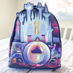 Cinderella Castle Loungefly Mini Backpack